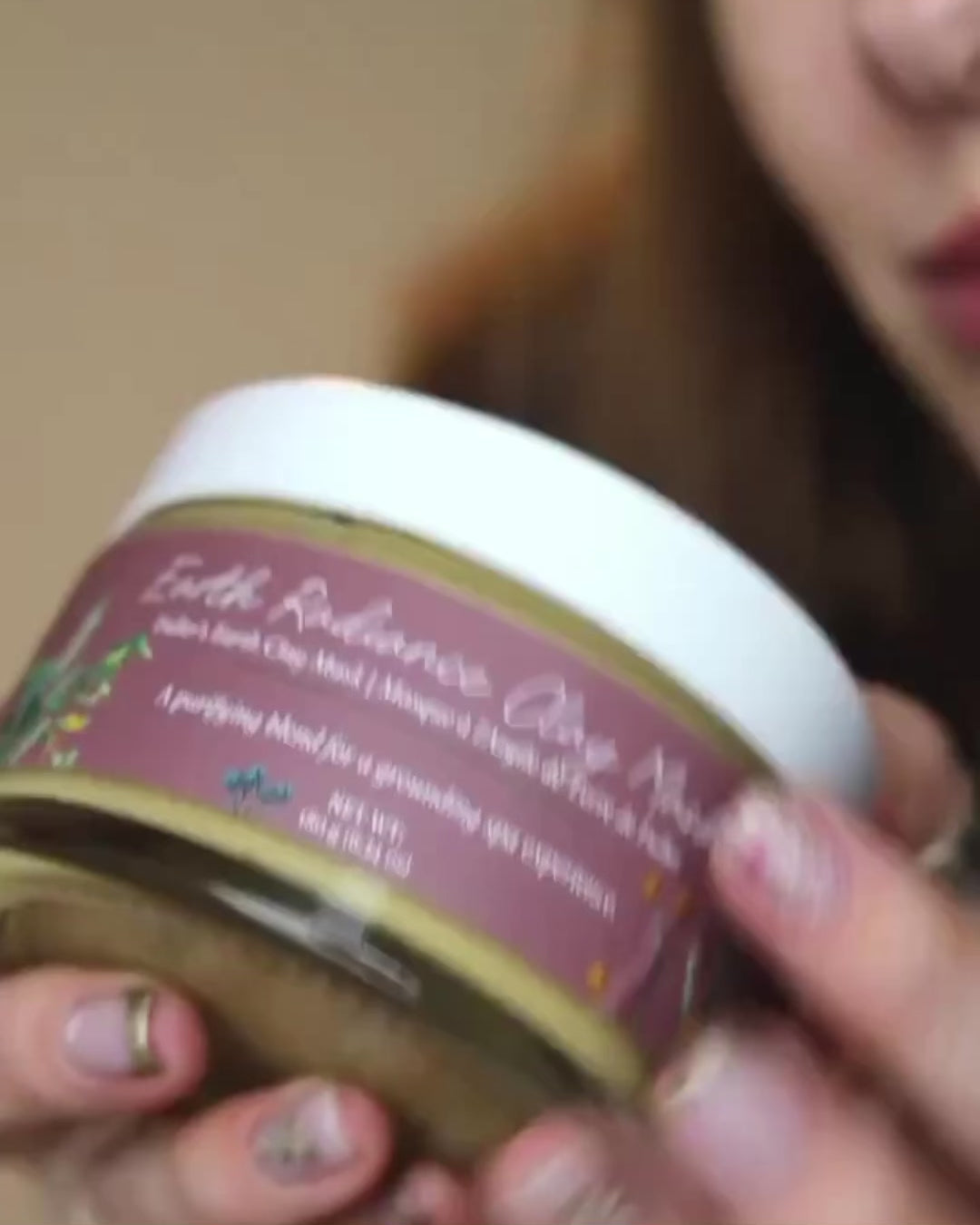 Fuller's Earth Clay Mask application for even skin tone.
