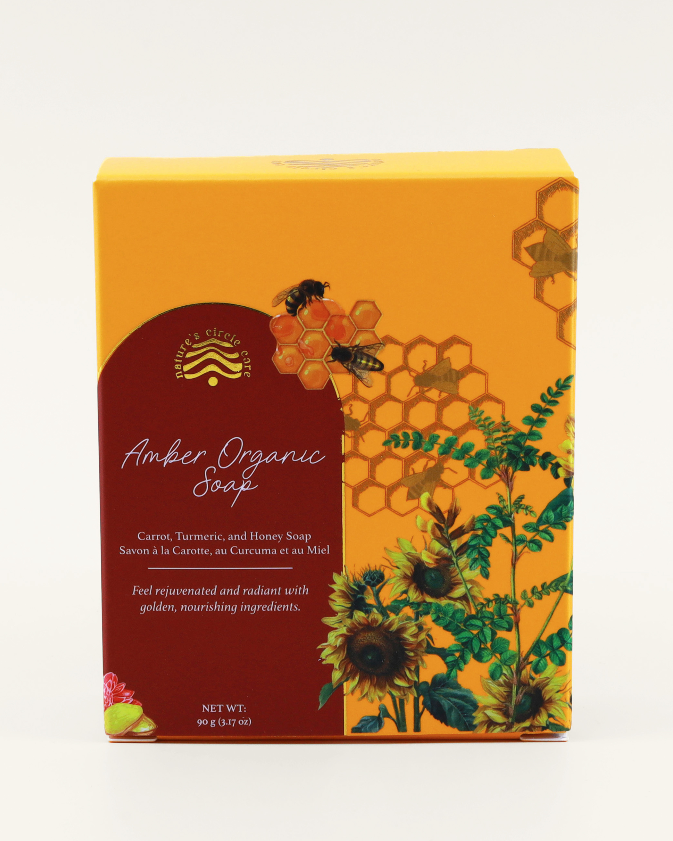 Amber Organic Soap (90g)
