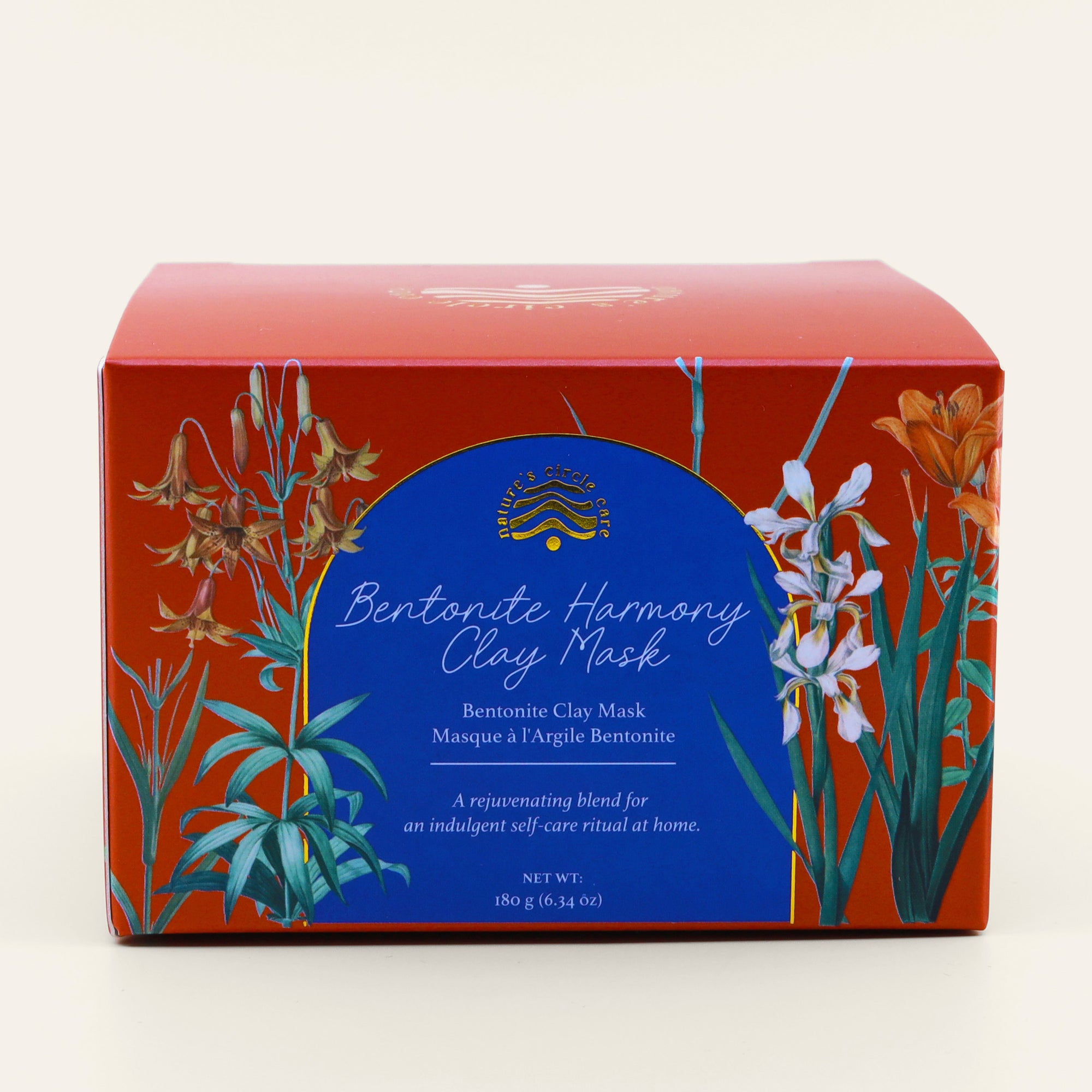 Bentonite Clay Mask box by Nature's Circle Care.