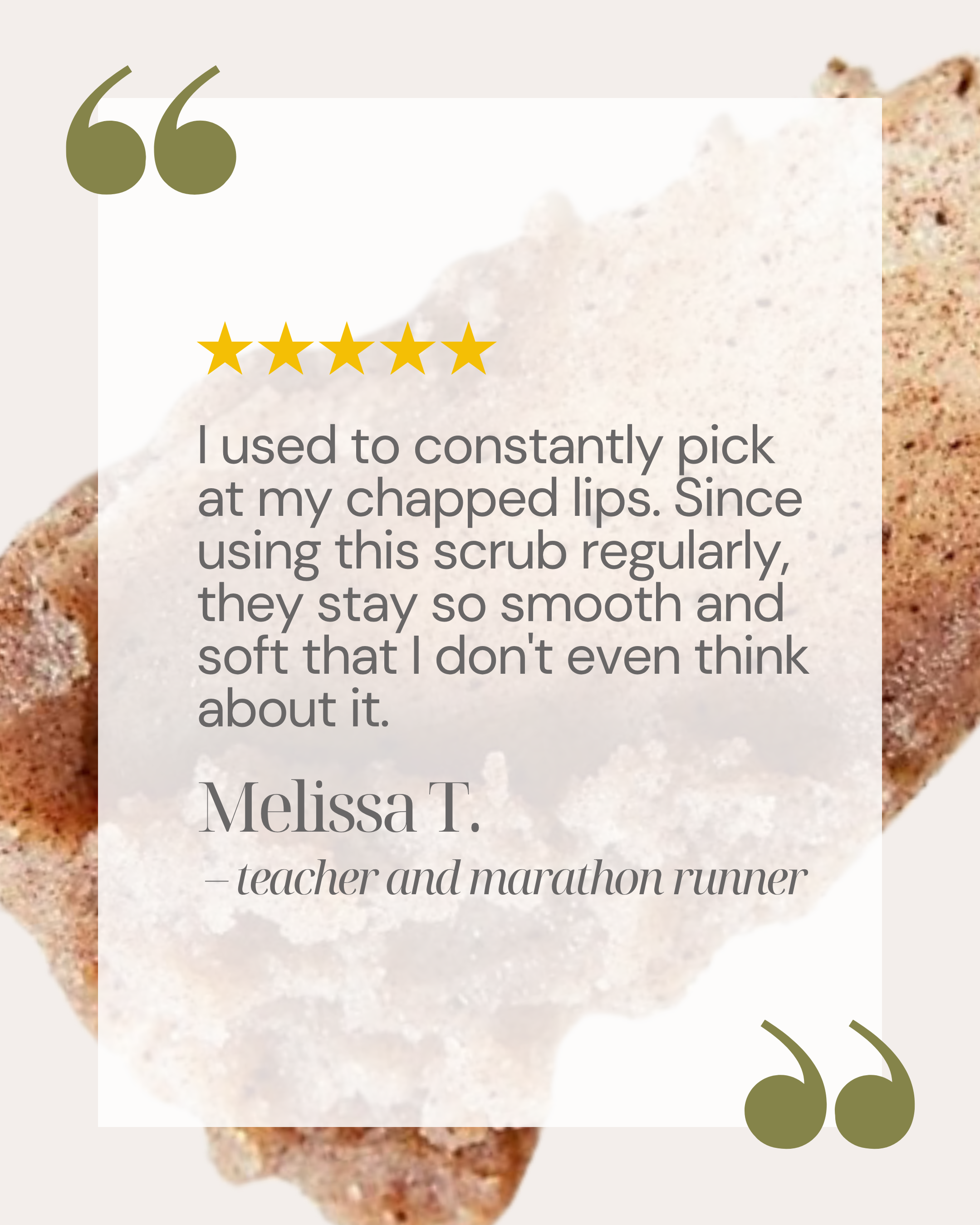 Café Éclat Lip Scrub