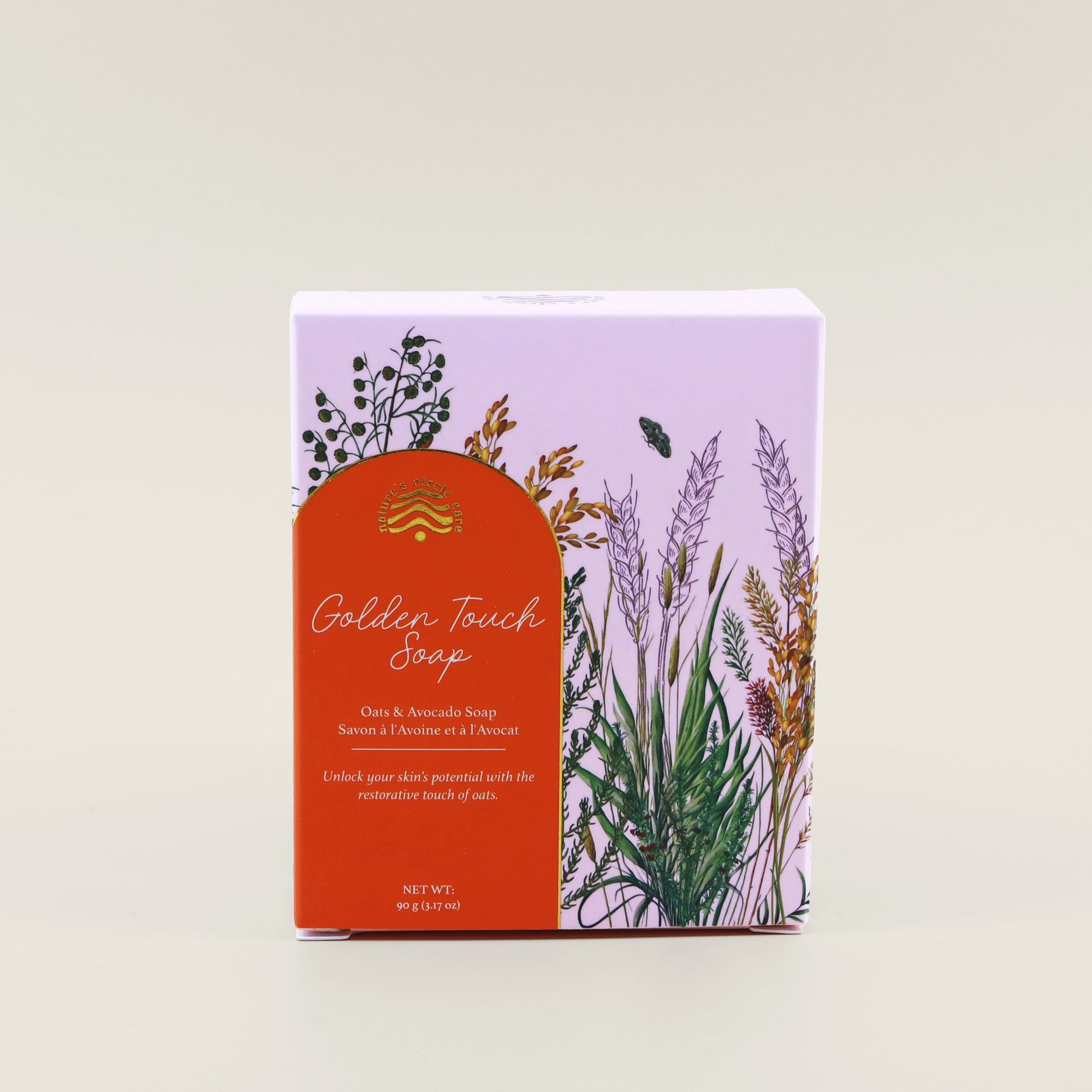 Oats & Avocado Soap box by Nature's Circle Care.