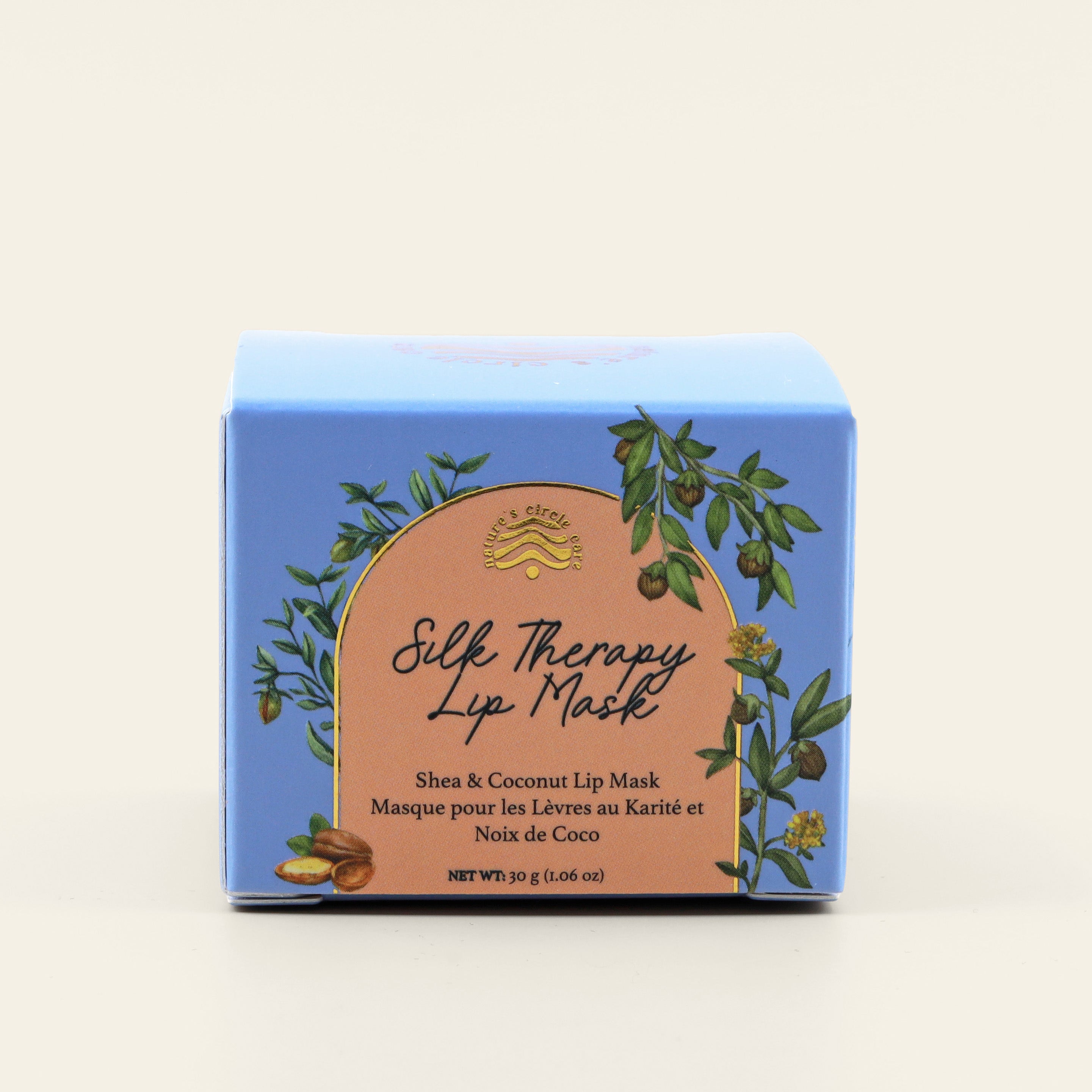Shea & Coconut Lip Mask box by Nature's Circle Care.