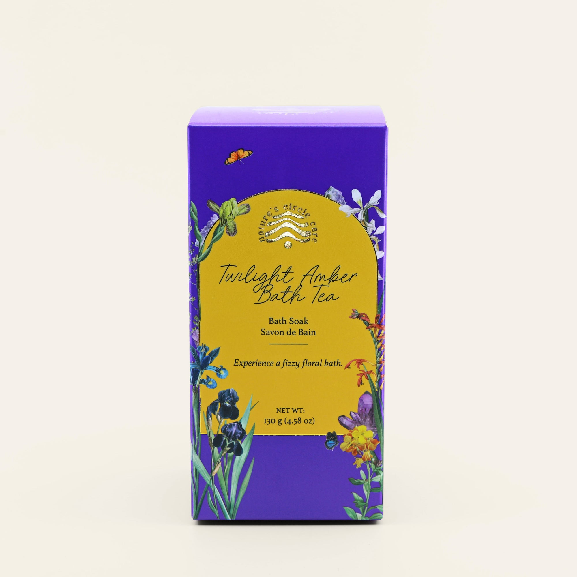 Twilight Himalayan Pink Bath Salt box by Nature's Circle Care.