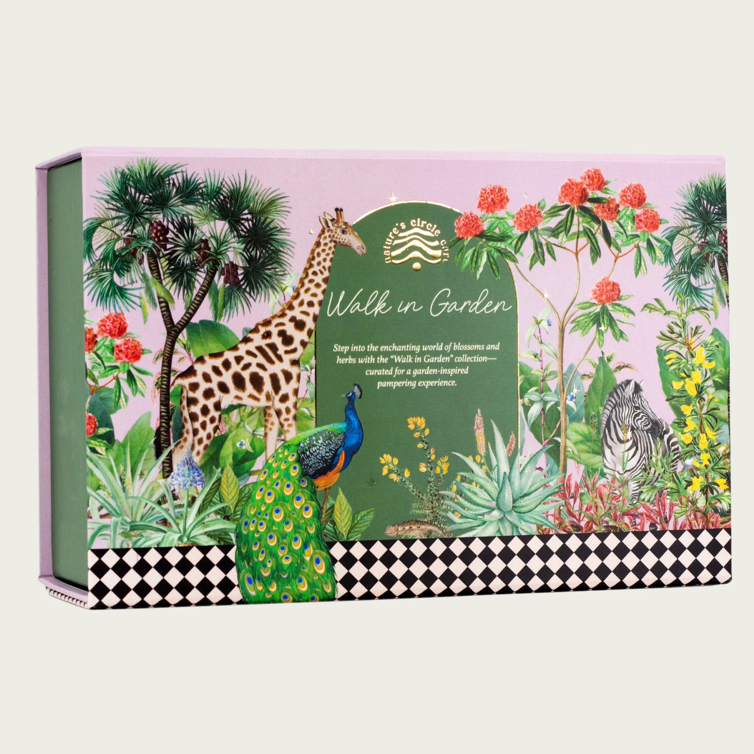 Step into the enchanting world of blossoms and herbs with "Walk in Garden collection by Nature's Circle Care curated for a garden-inspired pampering experience. A gift of pure self-care with 100% natural ingredients for relaxation.